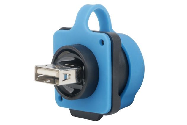 LP-20-USB2.0单孔两孔四孔防水航空插头连接器